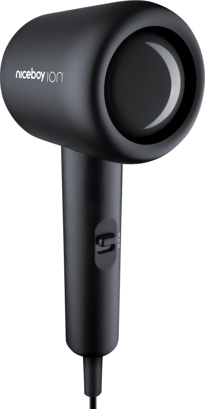 AirSonic Hårføner - 1400W, 2 varmenivåer - Svart