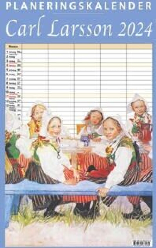 Carl Larsson Planeringskalender 2024