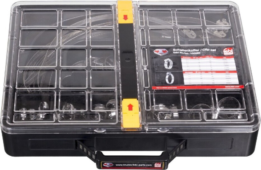 100960 Sortiment, slangeklemme