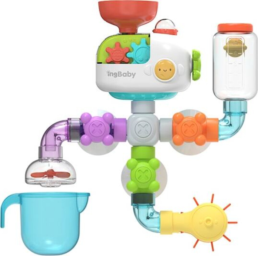 Tub Fun! Badelek, Flow & Fill, Ubåt, 20 deler
