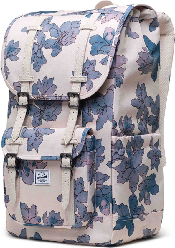 Little America Ryggsekk 30L Moonbeam Floral Waves