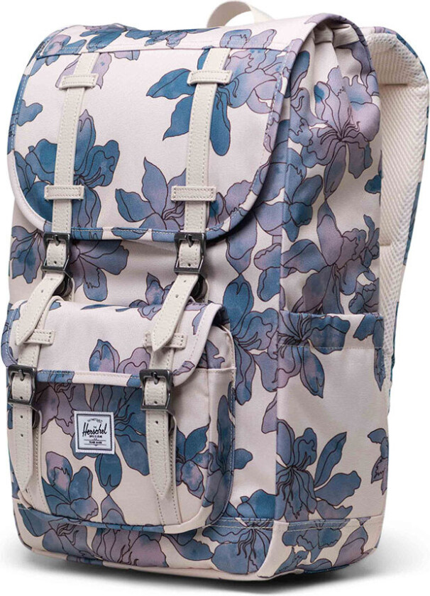 Little America Ryggsekk 21L Moonbeam Floral Waves