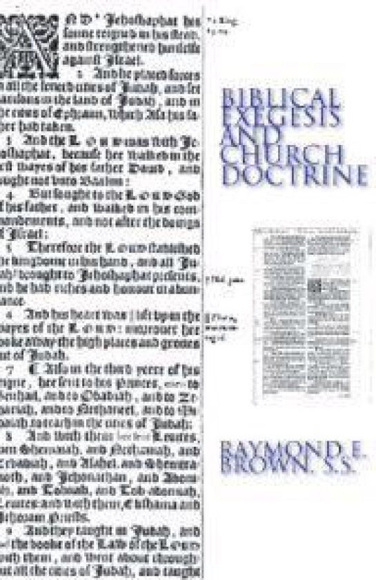 Biblical Exegesis and Church Doctrine