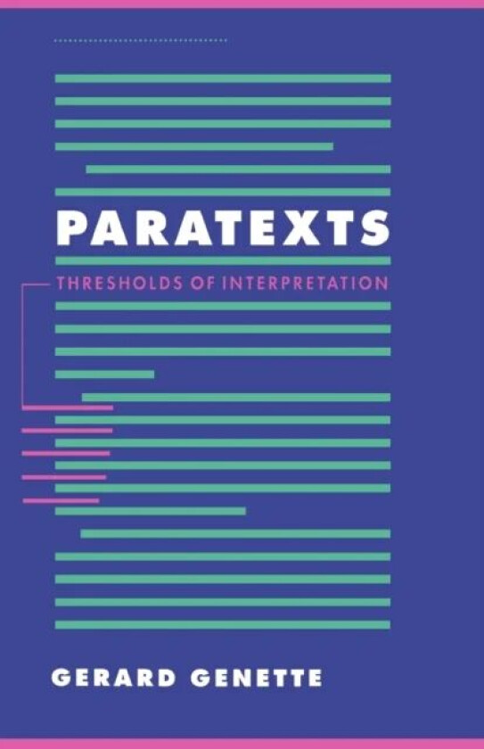 Paratexts av Gerard Genette