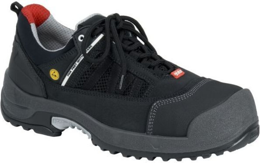 3018 Zenit Vernesko S3, aluminiumhette, svart Str. 43