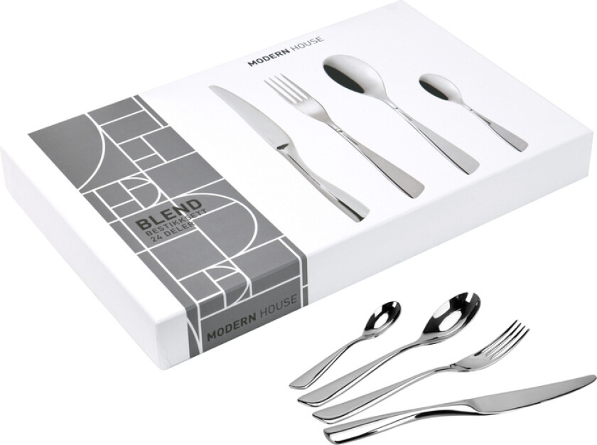 Modern House Blend Bestikksett 24 deler