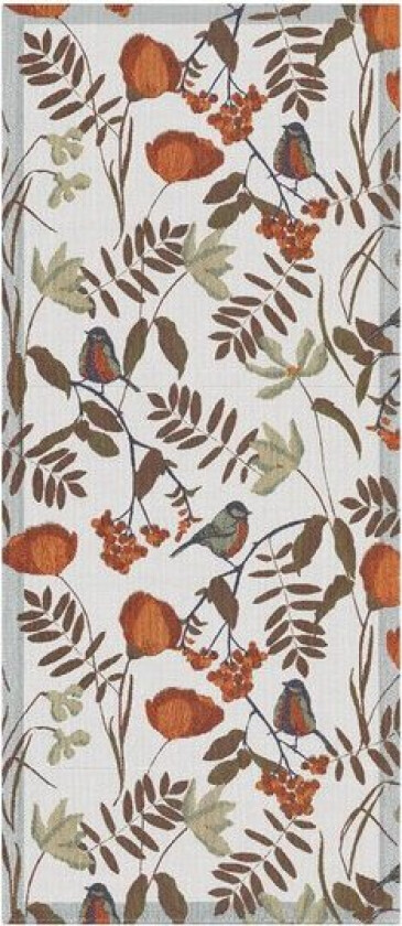 Fåglabäck bordløper 35x80 cm brun