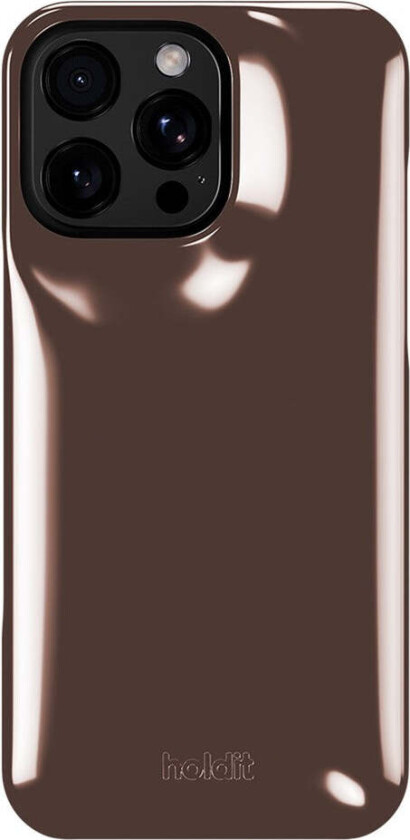 iPhone 16 Pro Max Puffy Case - Chocolate