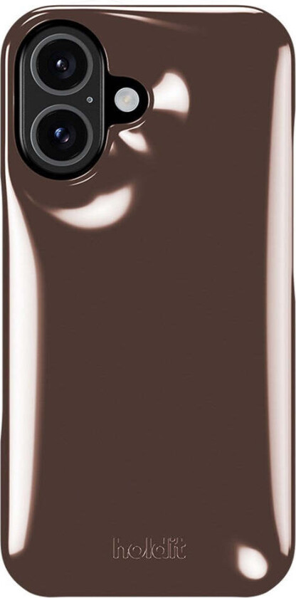 iPhone 16 Puffy Case - Chocolate