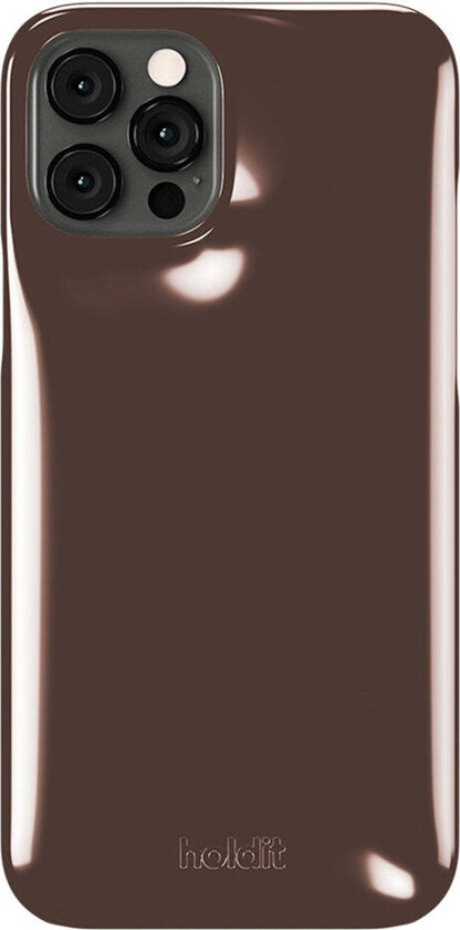 iPhone 12 / 12 Pro Puffy Case - Chocolate