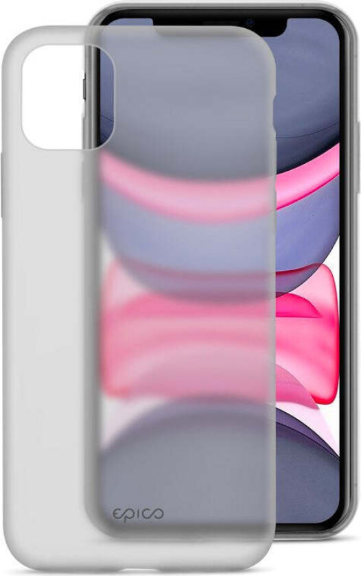 iPhone 12 / 12 Pro Epico Silikon Deksel - Gjennomsiktig / Svart