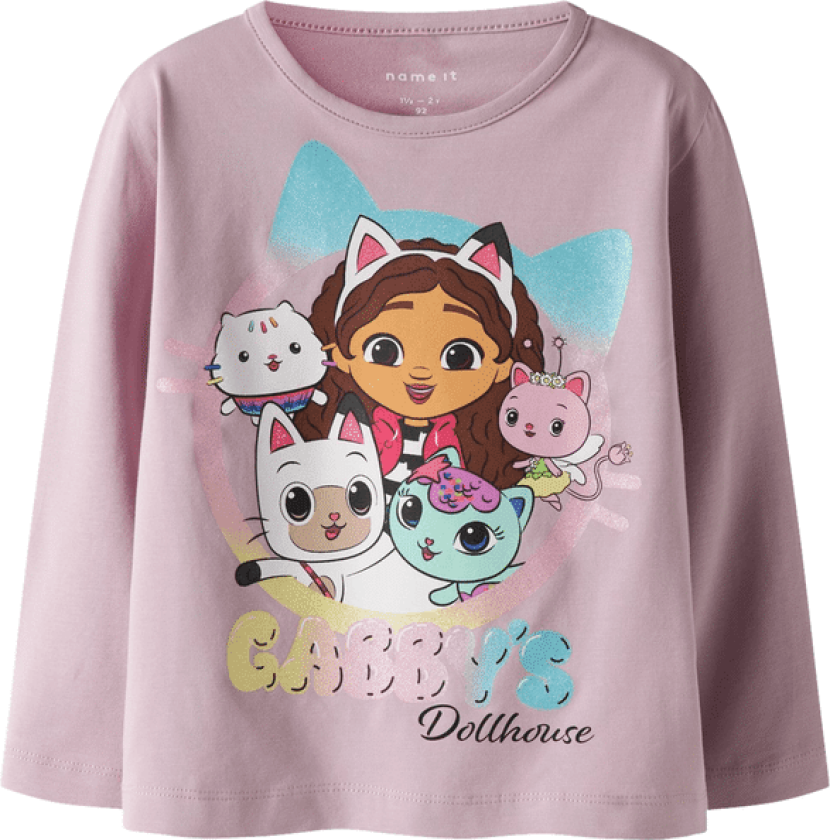 Name It Nmfnulla Gabby genser til småbarn, Keepsake Lilac