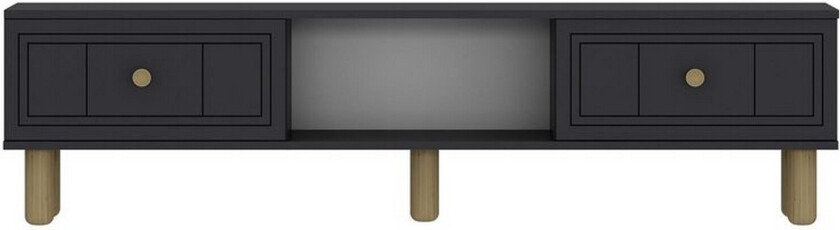 Bohem TV-benk 150x30 cm - Antrasitt