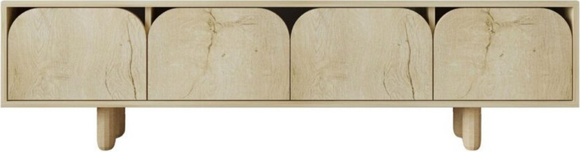 Arvo TV-benk 180x30 cm - Brun