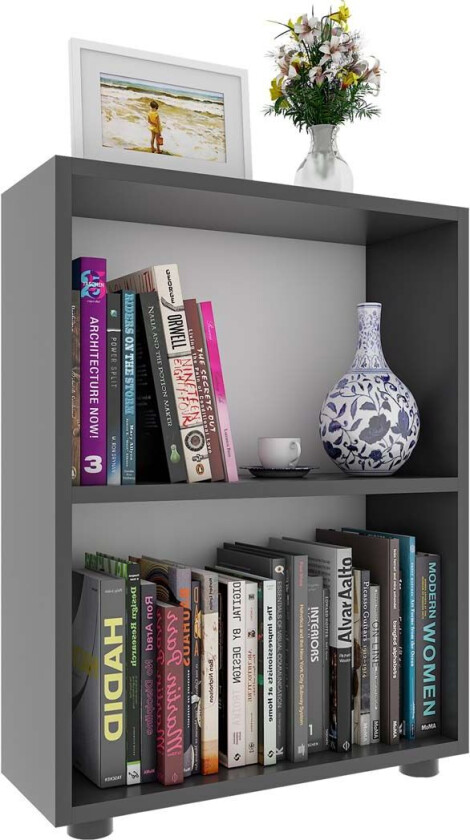 Bulas2 hylle 2 hyller antracitt.