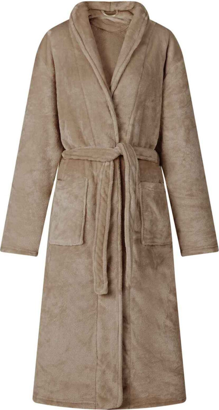 Badekåpe uten hette Kamel xl Flanell
