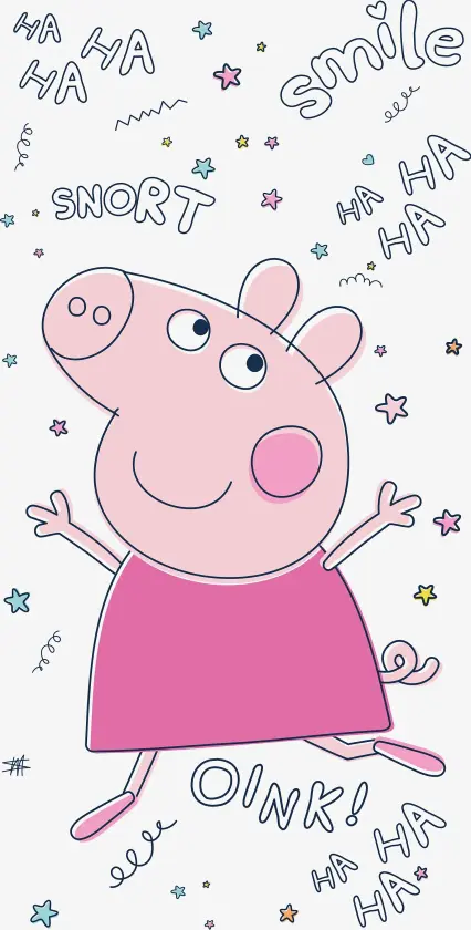 Towel - 70 x 140 cm - Peppa Pig (113502)
