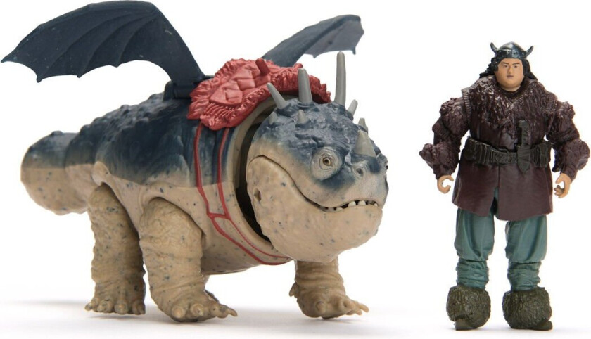 Movie - Viking and Deluxe Dragon - Gronckle + Fishlegs