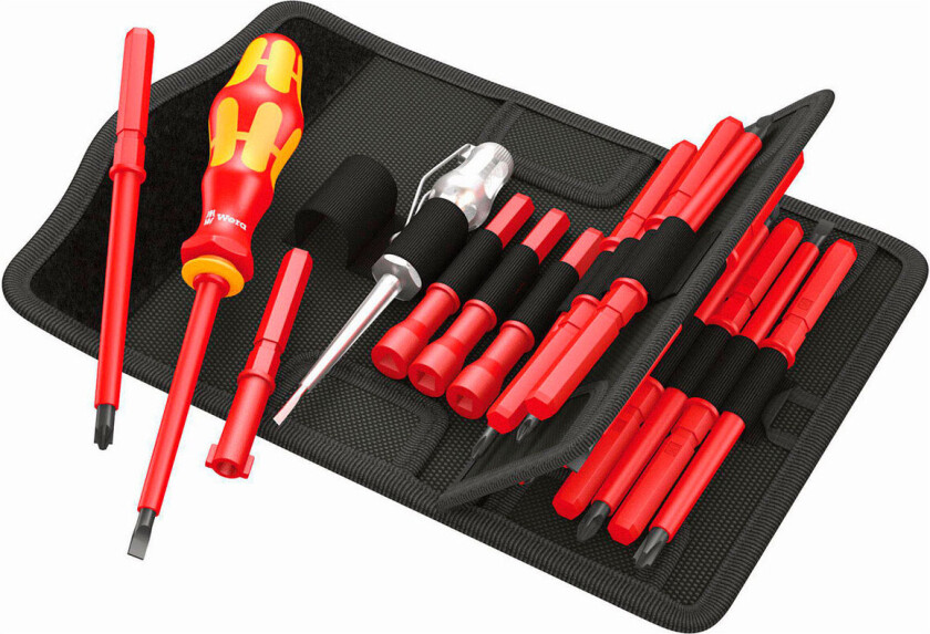 WERA Kraftform Kompakt VDE 18 Universal 1, 18 deler