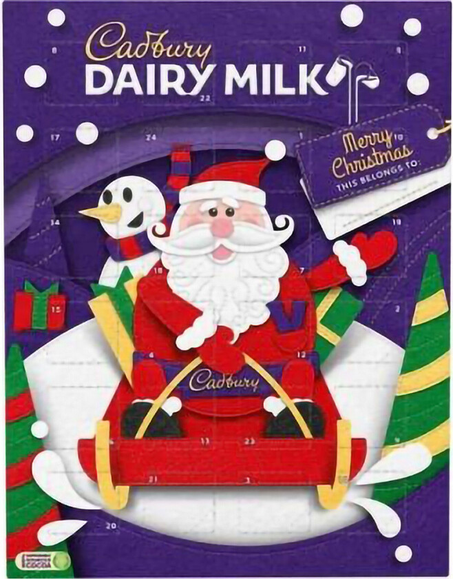 Dairy Milk Chocolate Advent Calendar 90g