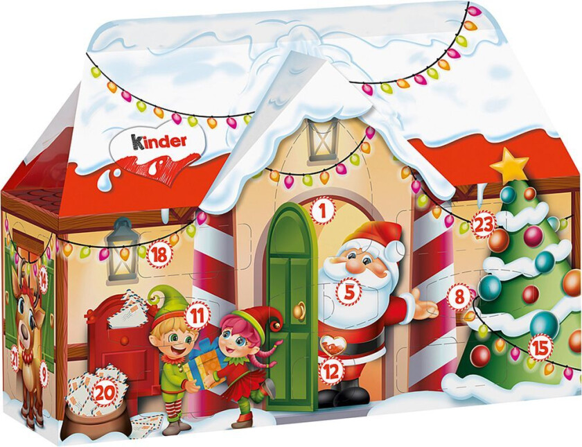 Adventskalender 3D Hus