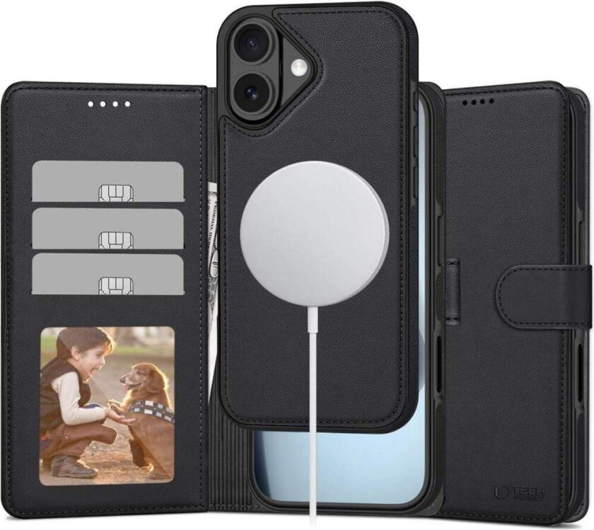 MagSafe lommebokdeksel til iPhone 17 – matt svart