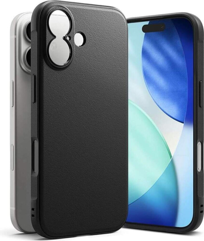 Onyx-deksel til iPhone 17 – svart