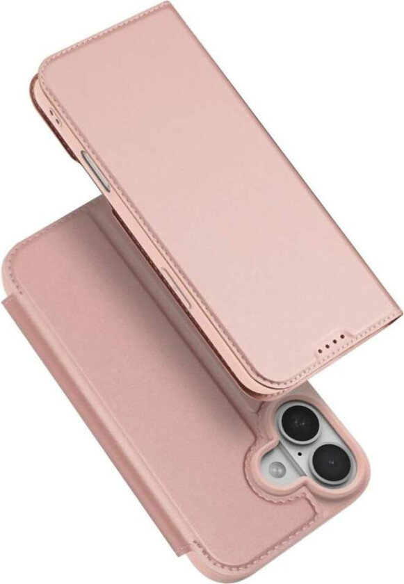 DUX DUCIS iPhone 17-deksel med stativ – rosa