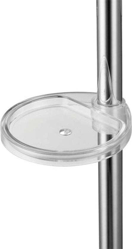 Spring Såpeskål til Dusjstang Transparent Krom