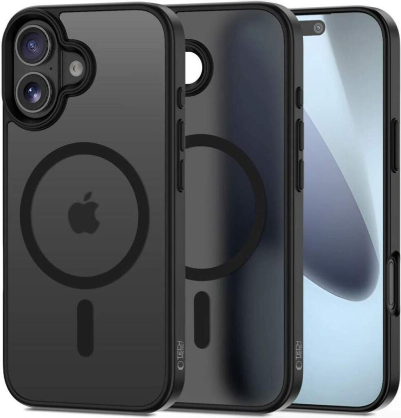 MagMat MagSafe-deksel til iPhone 17 – matt svart