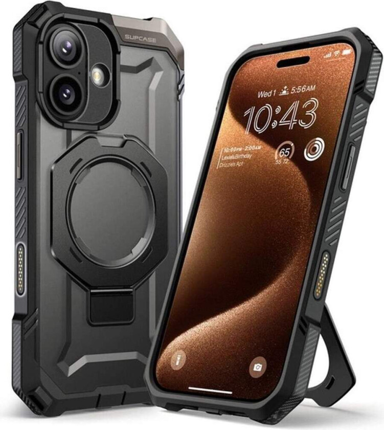 UB Grip MagSafe-deksel til iPhone 17 – svart