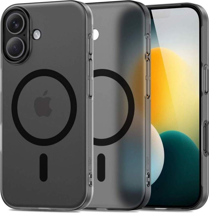 MagSlim MagSafe-deksel til iPhone 17 – matt svart