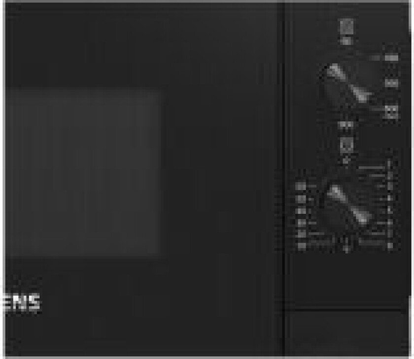 iQ300 FF020LMB2 - Mikrobølgeovn - 20 liter - 800 W - svart/rustfritt stål