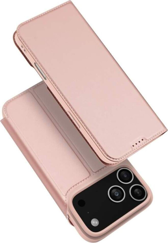 DUX DUCIS iPhone 17 Pro Max-deksel med stativ – rosa
