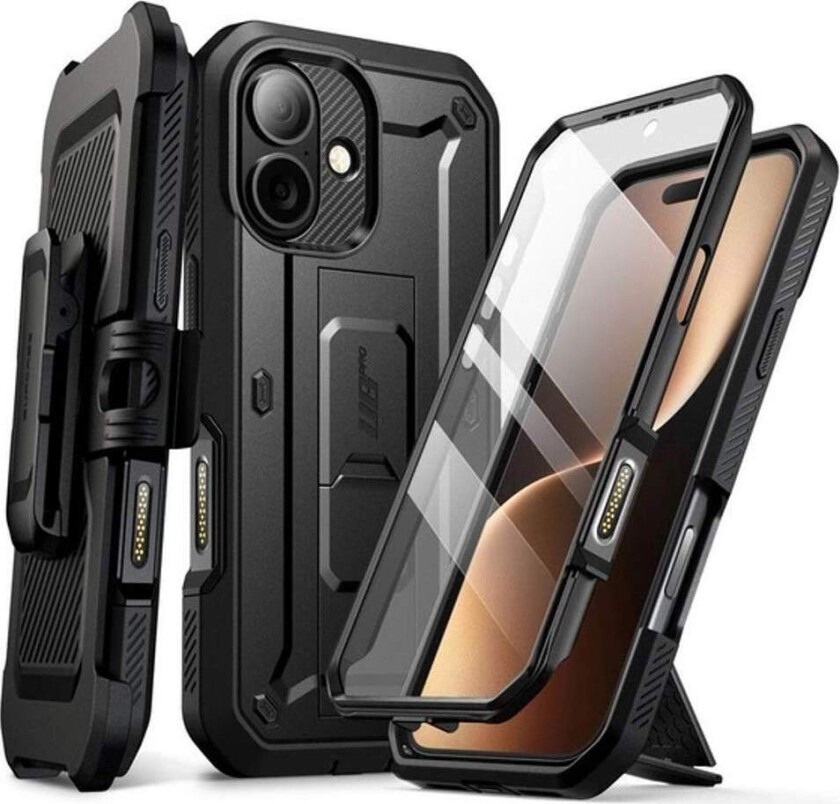 UB Pro-deksel til iPhone 17 – svart