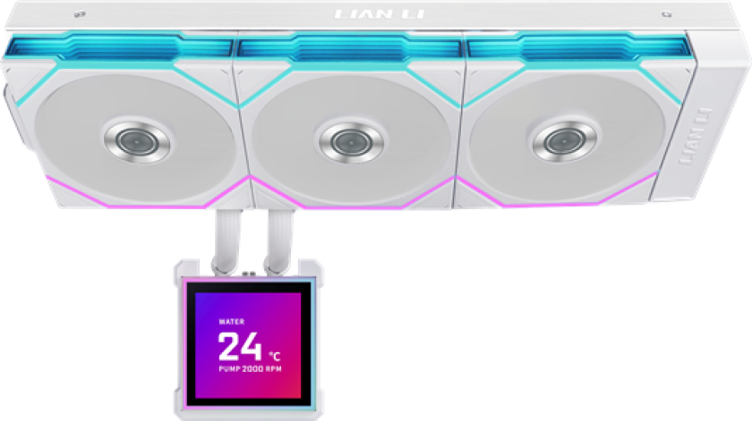 Hydroshift II LCD-S 360TL Wireless - CPU Vannkjøling - Max 33 dBA