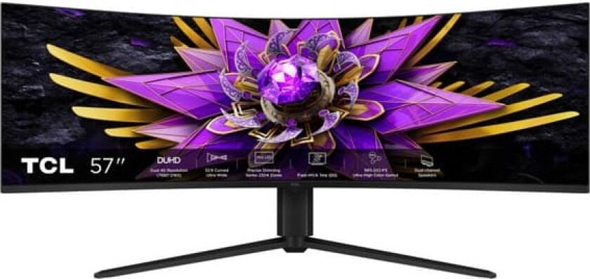 57R94 57'' 4K/QLED/120Hz/1ms/HAS/CV PC-skjerm