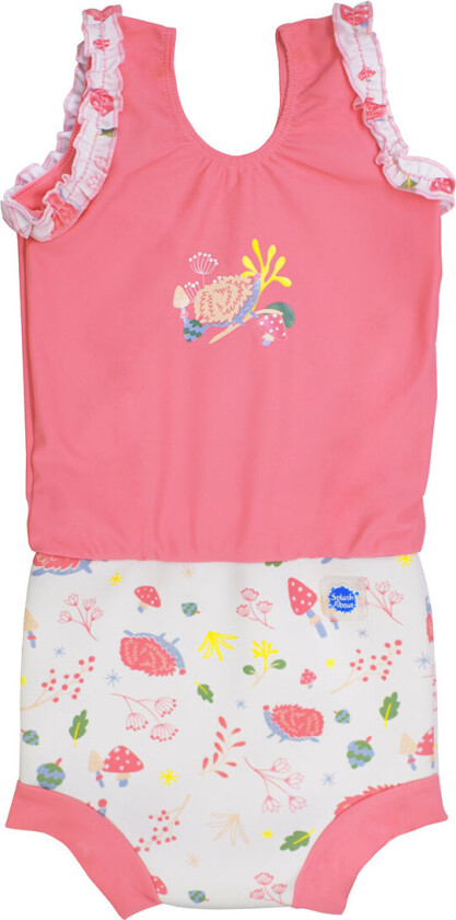 Bleiedrakt - Happy Nappy - UV50+ - Forest Gå - - 6-12 md - Svømmebleie