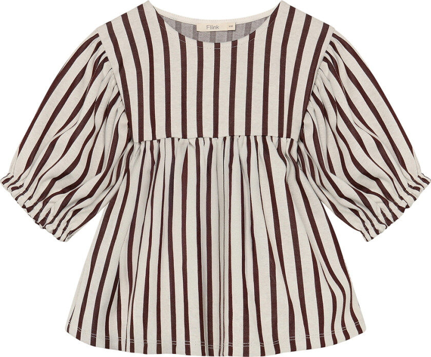Genser - Elly - 3/4 - Sandskall Stripe - - 92 - Genser