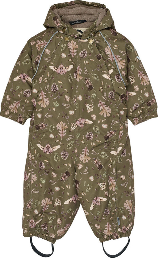 Vinterdress - Forest - Brent Olive m. Trykk - - 3 år (98) - Vinterdress