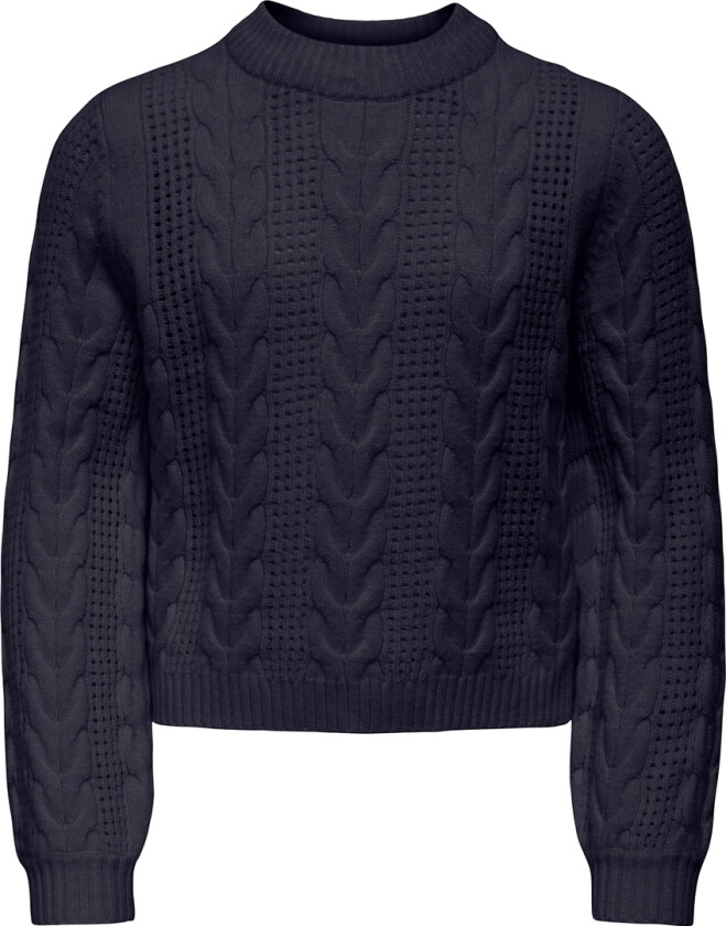 Genser - Strikk - Viskoseblanding - KogRubina - Nattsk - - 7-8 år (122-128) - Genser