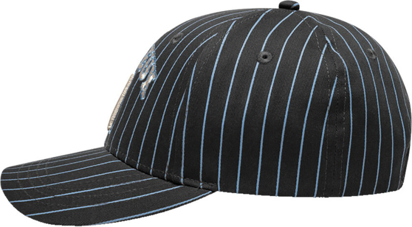 Baseball Caps - Blake W Pinstripe - Raven Grey - - OneSize - Caps