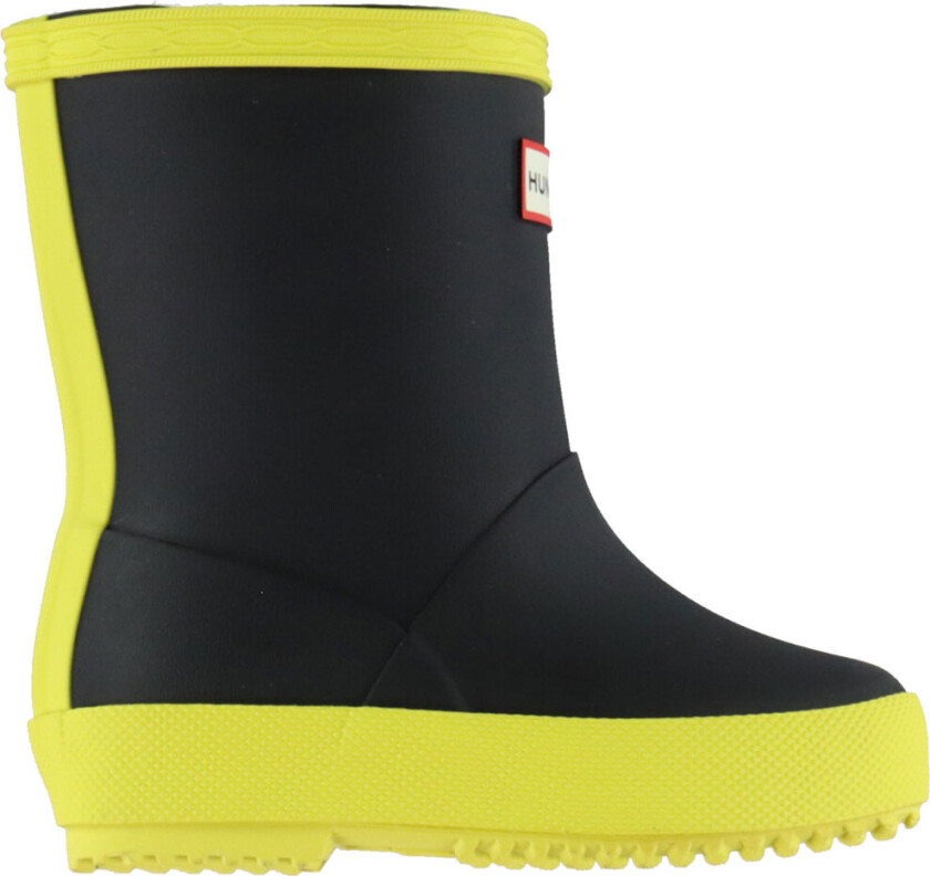 Gummistøvler m. for - Kids First Colour Block - Svart/Ill - - 22 - Gummistøvler