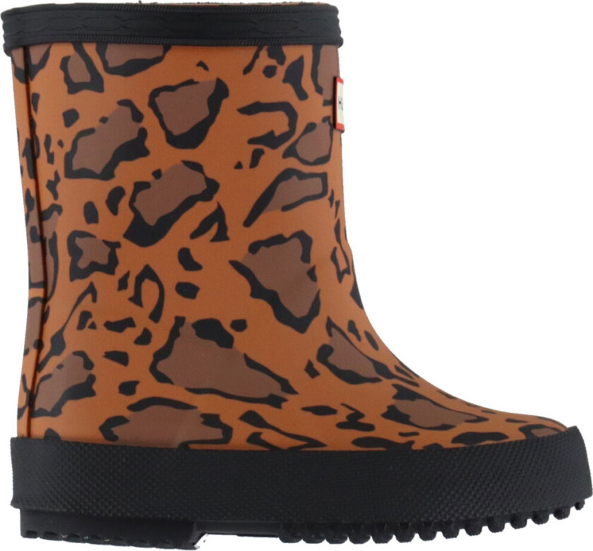 Gummistøvler - Kids First Leopard Mønster - Rik Tan/Sal - - 22 - Gummistøvler