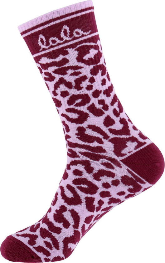 Sokker - Sanira - Burgundy Leo - - 37/41 - Sokker