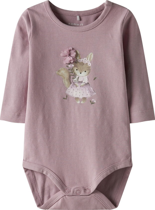 Body I/e - NbfSunshine - Minnesmerke Lilac - - 50 - Langermet Body