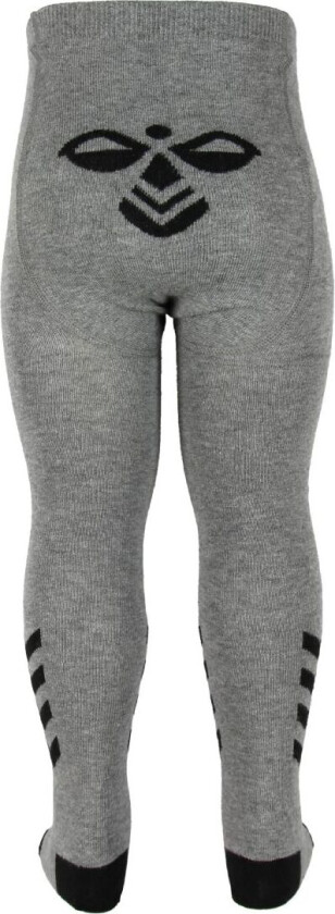 Strømpebukser - HMLBello - Grå m. Vinkler - - 130 - Strømpebukser