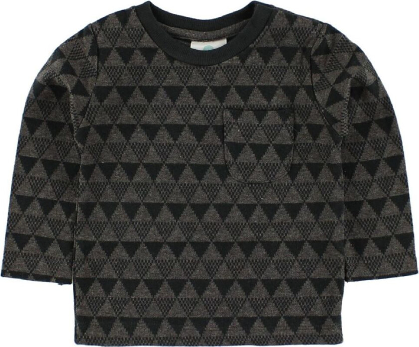 Genser - Brun m. Trekanter - - 56 - Genser