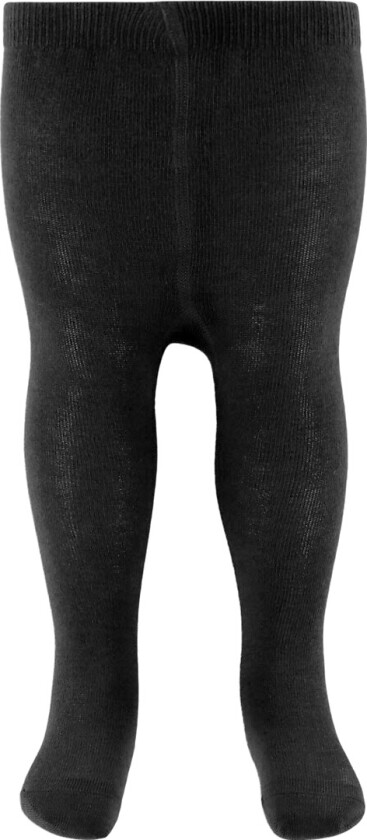 Strømpebukser - Ull/Bomull - Svart - - 110 - Strømpebukser