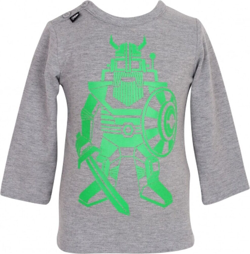 Genser - Danejohnnes - Melert Grå Robovik - - 3 md - Genser